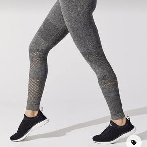 Alala camo sleeveless leggings in charcoal